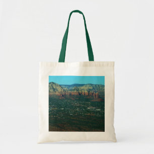 Sedona en Coffee Pot Rock van boven Tote Bag