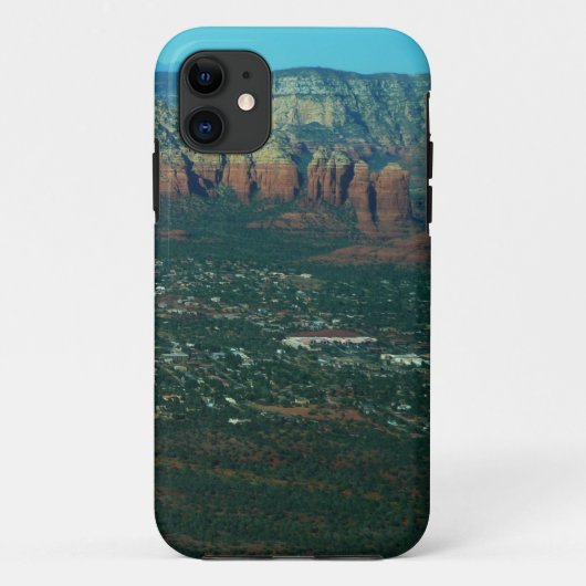 Sedona en Coffee Pot Rock vanuit de lucht Case-Mate iPhone Case (Achterkant)