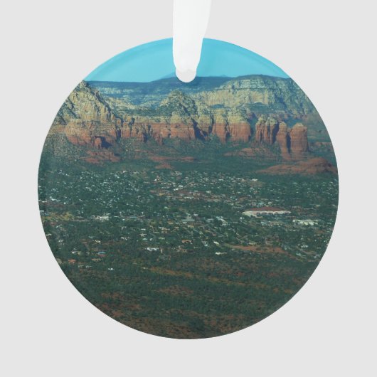 Sedona et Coffee Pot Rock vus d'en haut (devant)