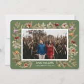 Sedona Garden Flat Save the Date Kaart (Voorkant)