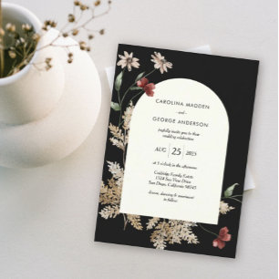 Sedona Garden Wedding Invitation