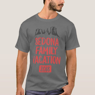Sedona Gezinsvakantie 2018 Arizona Rode Rots Hiken T-shirt
