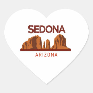 SEDONA HART STICKER