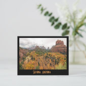Sedona Herfst Kleur in Arizona Briefkaart (Staand voorkant)