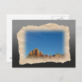 Sedona Moon Briefkaart (Voorkant / Achterkant)