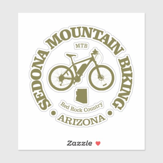 Sedona (MTB) Sticker (Vel)