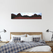 Sedona Natural Red Rocks Canvas Afdruk (Insitu (Slaapkamer))