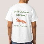 Sedona Plante Company Fox T-shirt (Dos)