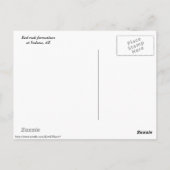 Sedona Red Rock Briefkaart (Achterkant)