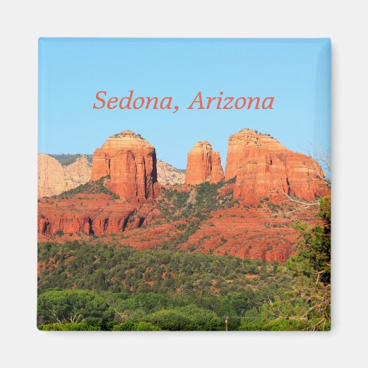 Sedona Red Rocks, Arizona Magnet Magneet (Voorkant)