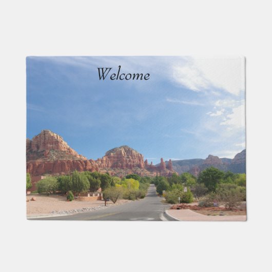 Sedona Red rocks Deurmat (Voorkant)
