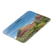 Sedona rode rotsen magneet (Linkerzijde)