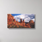 Sedona Rode rotsen verpakt Canvas (Voorkant)