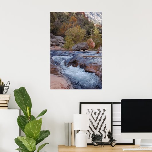 Sedona Slide Rock Print (Thuiskantoor)