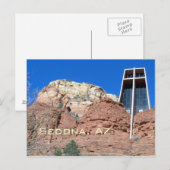 Sedona-Uitzicht#6, Sedona, AZ Briefkaart (Voorkant / Achterkant)