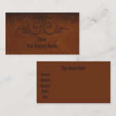 Sedona Western Visitekaartje (Voorkant / Achterkant)