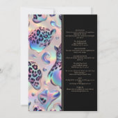 SEE BACK All-In-One Exotic Posh Wedding Invitation (Dos)