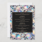 SEE BACK All-In-One Exotic Posh Wedding Invitation (Dos)