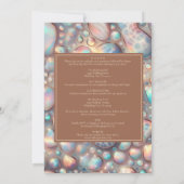 SEE BACK All-In-One Exotic Posh Wedding Invitation (Dos)