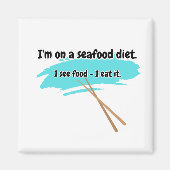 See-Food Diet Program Magneet (Voorkant)