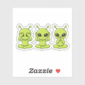 See, Hear, Speak No Evil Sticker (Vel)