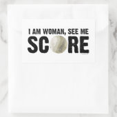 See Me Score - Sticker pour balle molle (Sac)