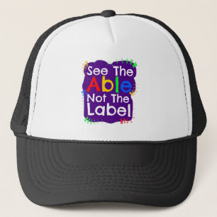 See The Able Not The Label Trucker Pet