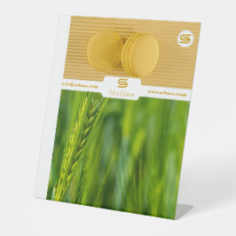 SEEBOOS RECLAMEBORD MET VOETSTUK