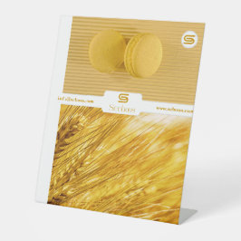 SEEBOOS RECLAMEBORD MET VOETSTUK