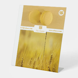 SEEBOOS RECLAMEBORD MET VOETSTUK