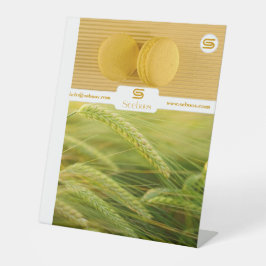 SEEBOOS RECLAMEBORD MET VOETSTUK