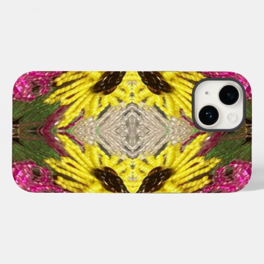 Seed Beading Floral Arrangement Abstract Case-Mate iPhone Case (Achterkant (horizontaal))