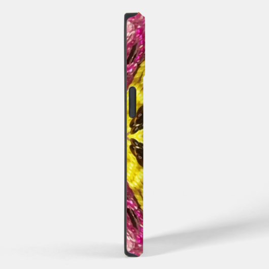 Seed Beading Floral Arrangement Abstract Case-Mate iPhone Case (Achterkant / Rechts)