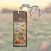 Seed Packet Catalog Boerderij Veggie Monogram Sleutelhanger