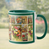 Seed Packet Collage  Flower and Farming Mok