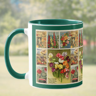 Seed Packet Collage Flower and Farming Mok