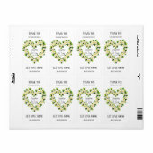 Seed Packet Étiquettes mariage Faveurs (Feuille entière)