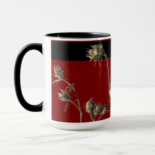 Seed Pods on a Combo Mug (15 oz) (Gauche)