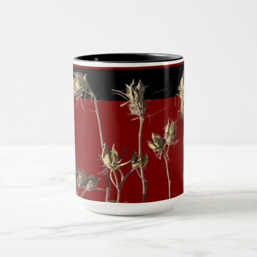 Seed Pods on a Combo Mug (15 oz) (Centre)