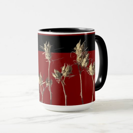 Seed Pods on a Combo Mug (15 oz) (Devant droit)