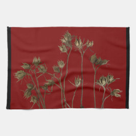 Seed Pods on a Kitchen Towel Theedoek
