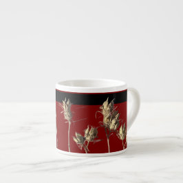 Seed Pods on an Espresso Mug Kop