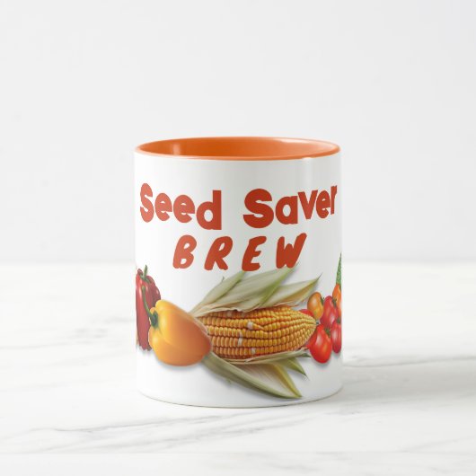 Seed Saver Groenterand Aangepast Mok (Midden)
