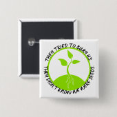 Seeds Square Button (Voorkant /achterkant)