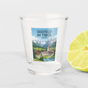 Seefeld in Tirol Oostenrijk Shot Glas