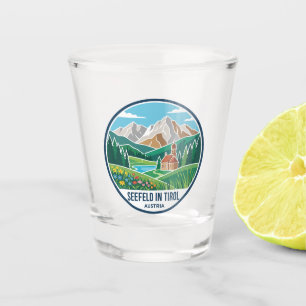 Seefeld in Tirol Oostenrijk Shot Glas
