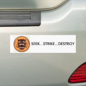 Seek Strike Destroy Bumpersticker (Op auto)
