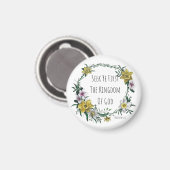 Seek Ye First the Kingdom Magnet (Recto/Verso)