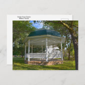 Seelye House Gazebo, Abilene, Kansas Briefkaart (Voorkant / Achterkant)