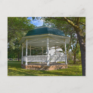 Seelye House Gazebo, Abilene, Kansas Briefkaart